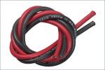 CABLE SILICONE NOIR   ROUGE 12AWG